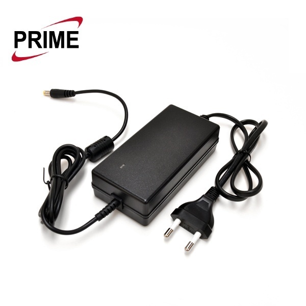 [프라임디렉트] 아답터, 190~240V / 12V 5A [내경2.0~2.5mm/외경5.5mm] 전원 케이블 일체형 [비닐포장]