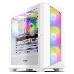 [darkFlash] DNX700 MESH RGB (화이트) (미들타워)